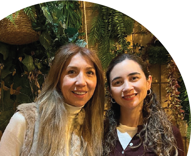 Gloria Nina y Mar Arango